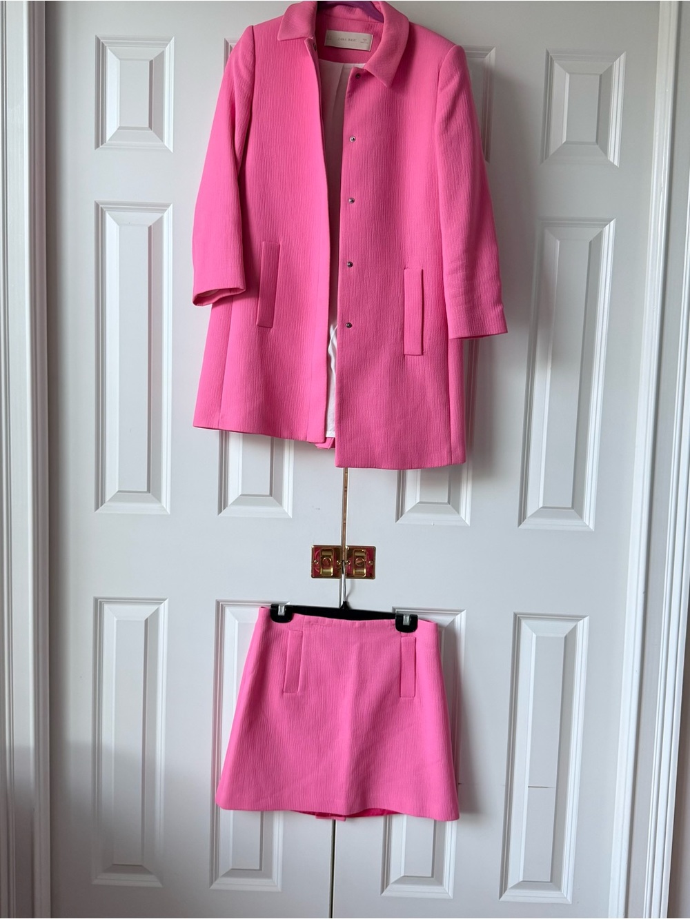 Zara two piece pink Barbie suit